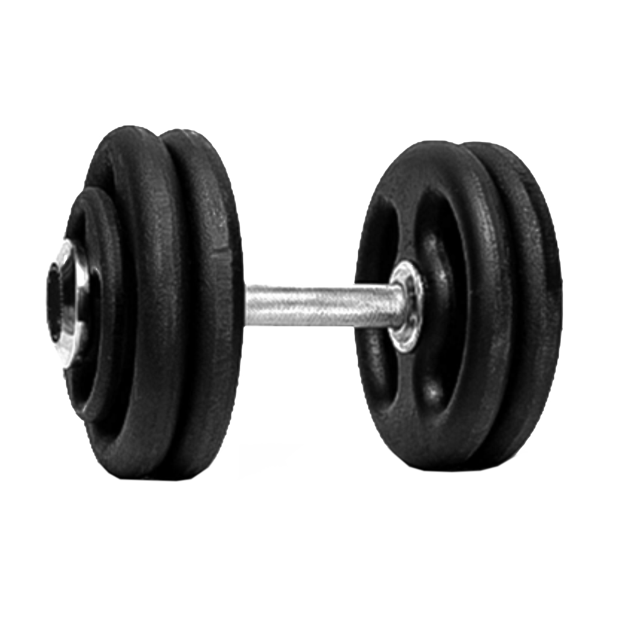 Dumbbells Anilha Pintada Pegada Recartilhada